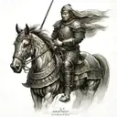  	1.	Warrior: Replace the samurai with a Kazakh batyr. The batyr should wear traditional Kazakh armor, which includes a  tattoo design idea