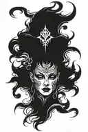 Banshee tattoo design idea