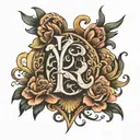Letter Y tattoo design idea