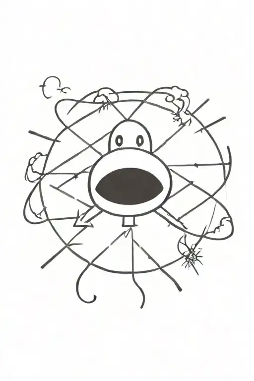 nuclear war tattoo design idea