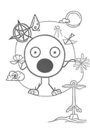 nuclear war tattoo design idea