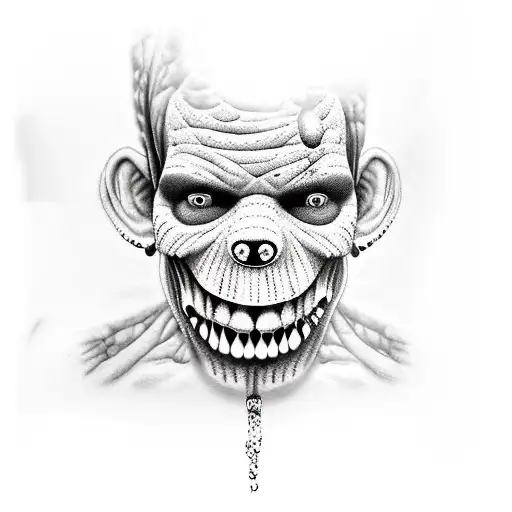 omerta Freddy kruger tattoo design idea