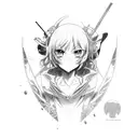 anime tattoo design idea