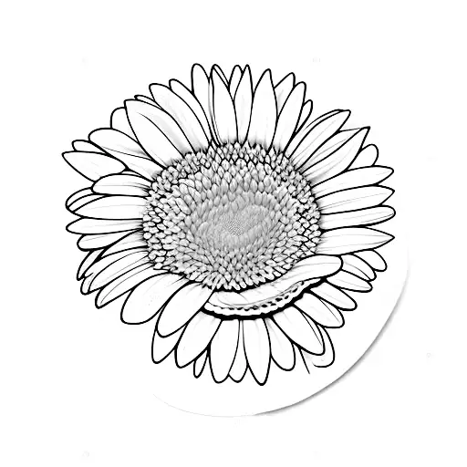 gerber daisies  tattoo design idea