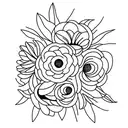 gerber daisies  tattoo design idea