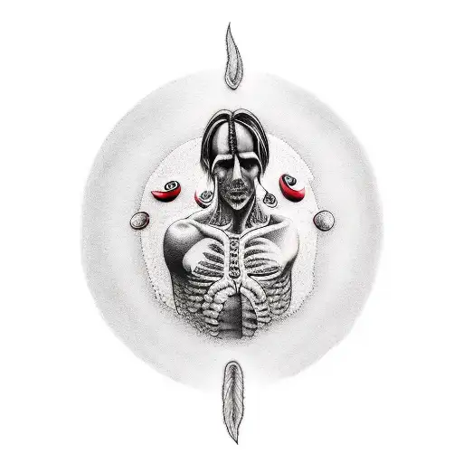 nirvana and tes hot chili Peppers  tattoo design idea