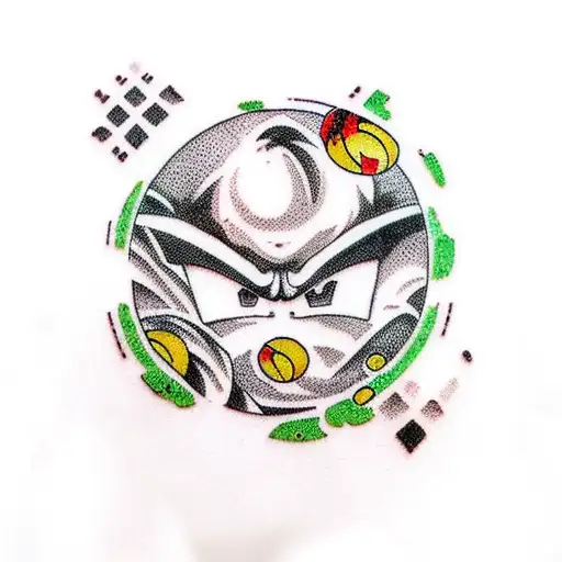 dragon ball z  tattoo design idea