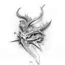  switchblade  tattoo design idea