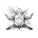 manta ray tattoo design idea