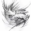 Phoenix tattoo design idea