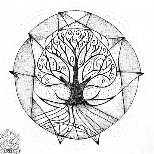 Tree of Life tattoo design idea