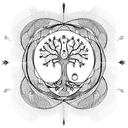 Tree of Life tattoo design idea