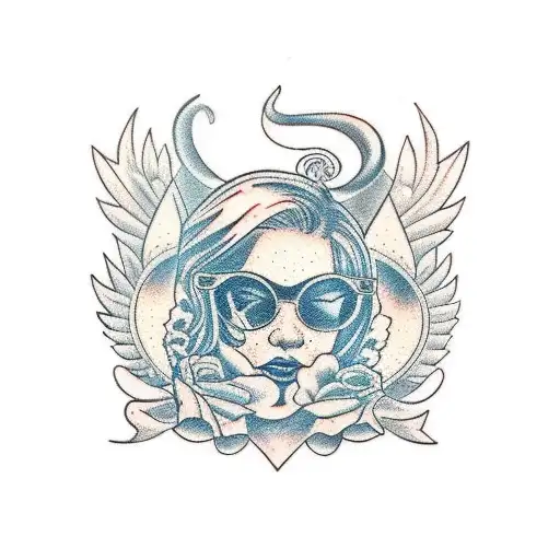 Serena, Elijah, Luke tattoo design idea