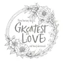 the greatest thing you'll ever learn is just to love and be loved in return  tattoo design idea