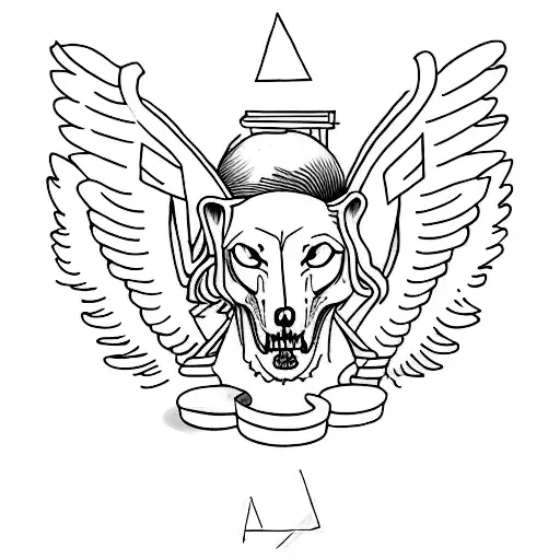 Incorporate the lyrics of a Hozier song into a minimalist tattoo design of wings and the moon. tattoo design idea