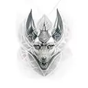 Anubis sleeve tattoo design idea