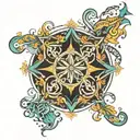 Equilibrium Harmony Stability Symmetry tattoo design idea