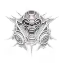 doom  1 game  tattoo design idea