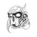 doom  1 game  tattoo design idea