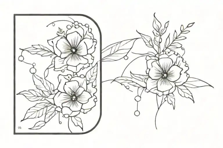 bts tattoo design idea