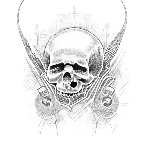 Dead Putin  tattoo design idea