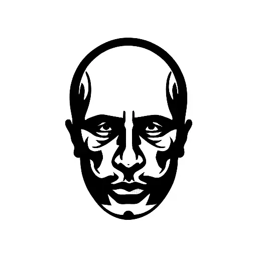 Dead Putin  tattoo design idea