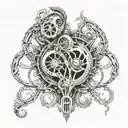 marriage tattoo design idea