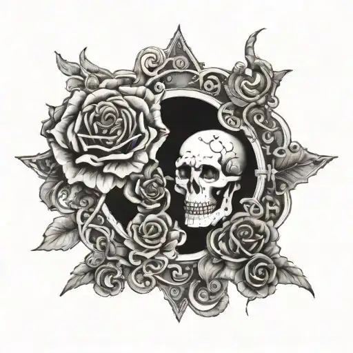 there is a hell believe me i've seen it. there is a heaven let's keep it a secret tattoo design idea