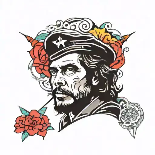 che guevara tattoo design idea