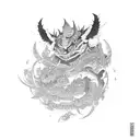 genshin impact tattoo design idea