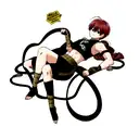 snake down forearm tattoo design idea