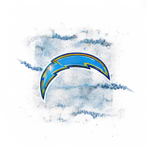 Los Angeles chargers tattoo design idea