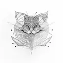 Create a tattoo design inspired by a vinyl record tattoo design idea