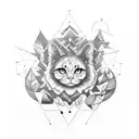 Create a tattoo design inspired by a vinyl record tattoo design idea