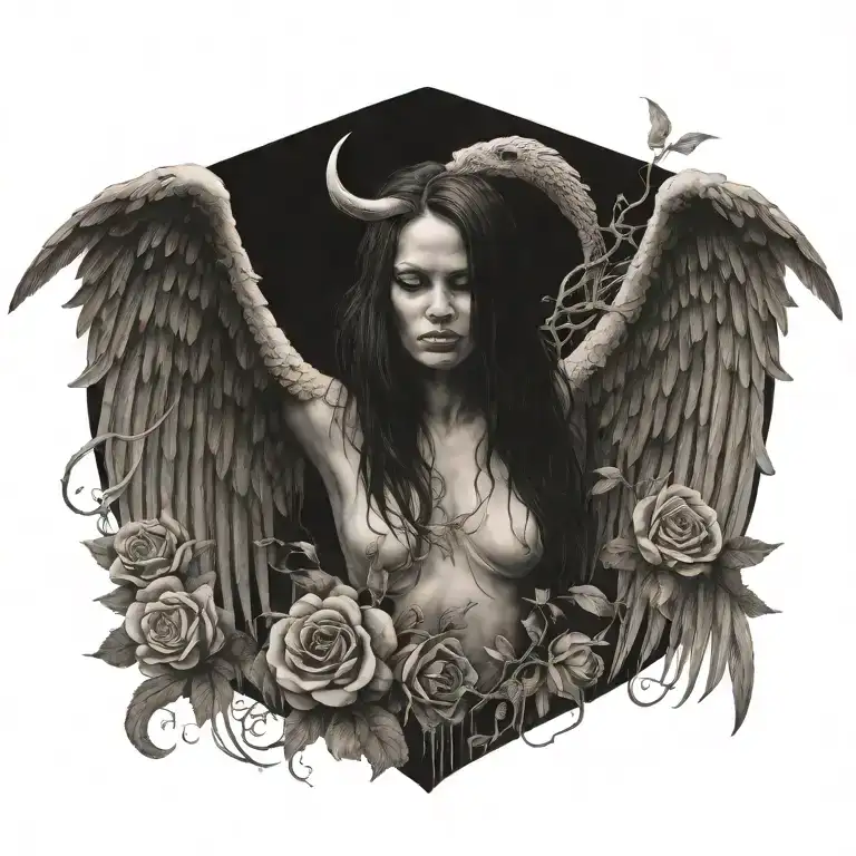 death angel    tattoo design idea