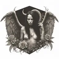death angel    tattoo design idea