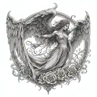 death angel    tattoo design idea