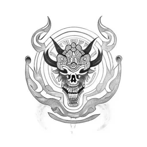 ajolote azteca tattoo design idea