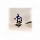sand dunes,dirtbike,American flag, golf,poker, tattoo design idea