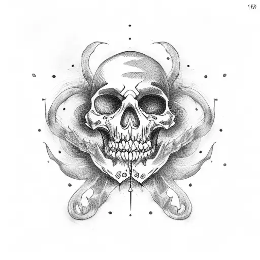 memento mori  tattoo design idea