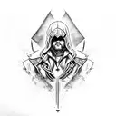 assassins creed  tattoo design idea