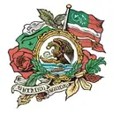 Combine the Mexican flags of Sonora and Michoacan with september 12th 1986 tattoo design idea