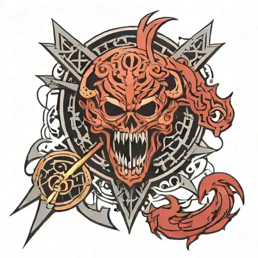 berserk sacrifice symbol tattoo design idea