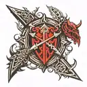 berserk sacrifice symbol tattoo design idea