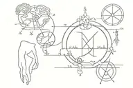 Scott McCall's track, with some references to Harry Potter, Supernatural, Divergent, Hunger Games tattoo design idea