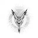 The barbed wire transforms into birds tattoo design idea