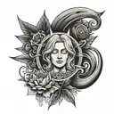 nirvana inspired tattoo tattoo design idea