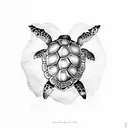 sea Turtle tattoo design idea