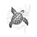 sea Turtle tattoo design idea