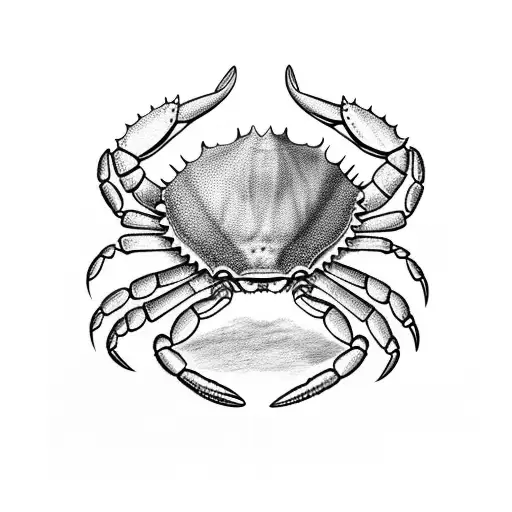 crab tattoo design idea